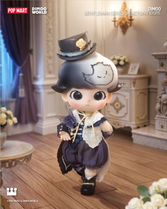 Pop Mart 泡泡瑪特 1/8可動公仔 - Dimoo 紳士系列