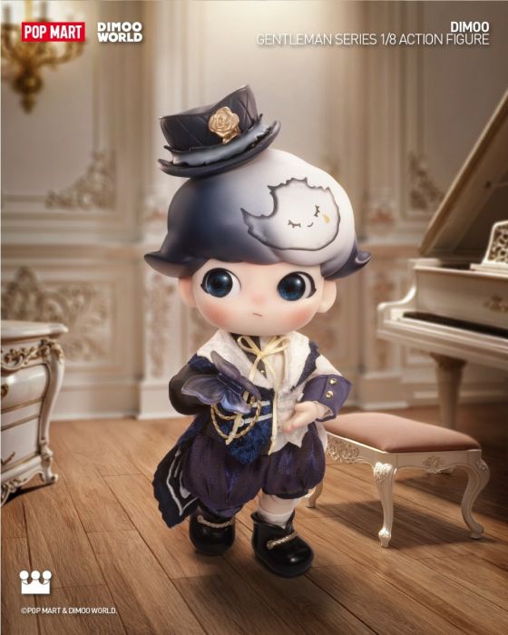 Pop Mart 泡泡瑪特 1/8可動公仔 - Dimoo 紳士系列