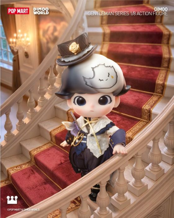 Pop Mart 泡泡瑪特 1/8可動公仔 - Dimoo 紳士系列