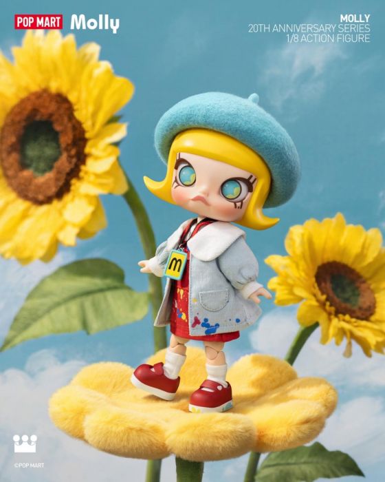 Pop Mart 泡泡瑪特 1/8可動公仔 - Molly 沿途風景 20週年系列