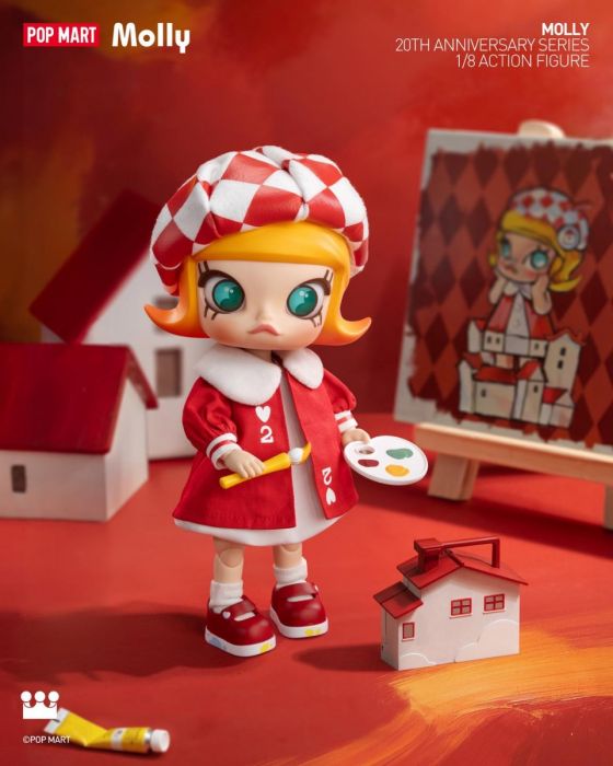 Pop Mart 泡泡瑪特 1/8可動公仔 - Molly 沿途風景 20週年系列