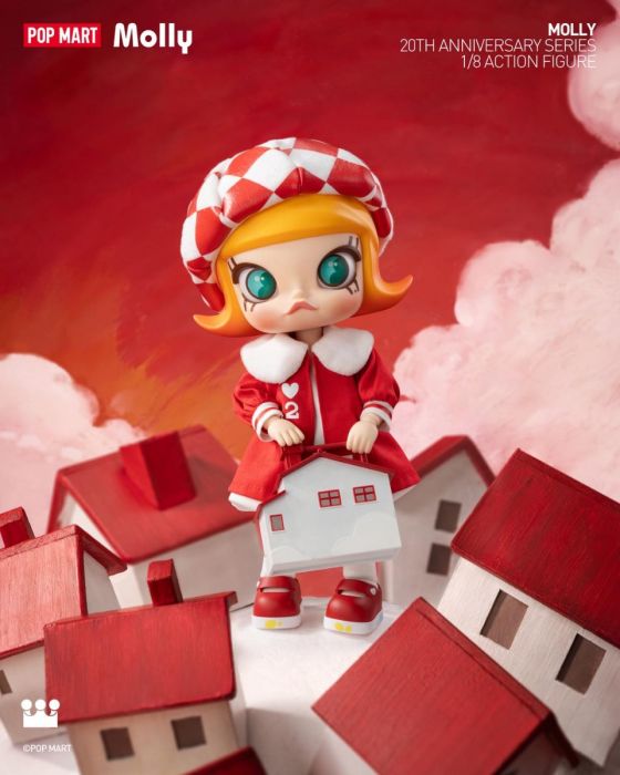 Pop Mart 泡泡瑪特 1/8可動公仔 - Molly 沿途風景 20週年系列