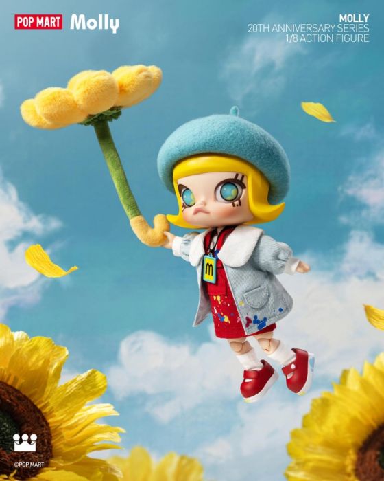 Pop Mart 泡泡瑪特 1/8可動公仔 - Molly 沿途風景 20週年系列