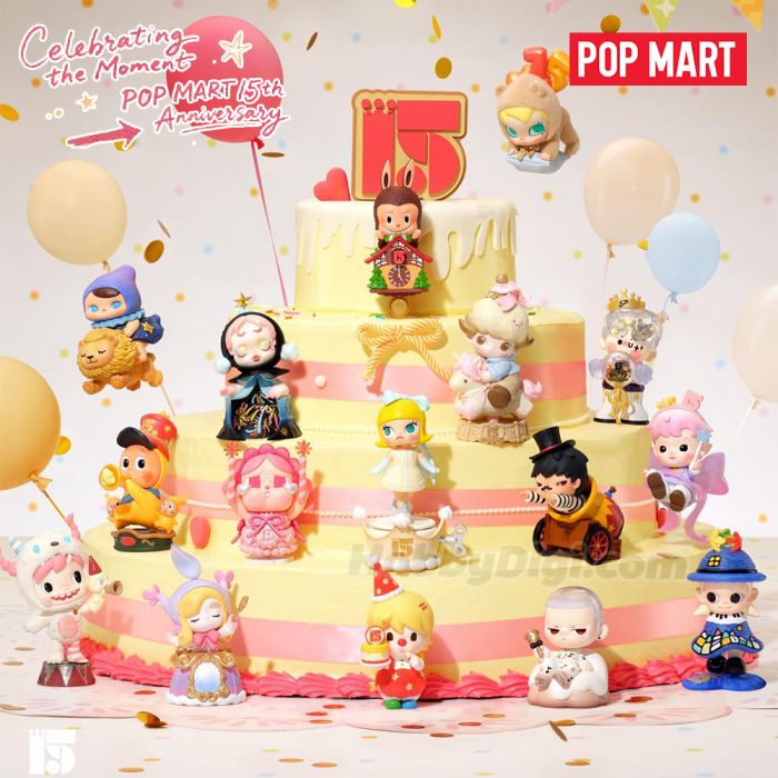 Pop Mart 泡泡瑪特盲盒手辦 - 歡慶這一刻 15週年系列