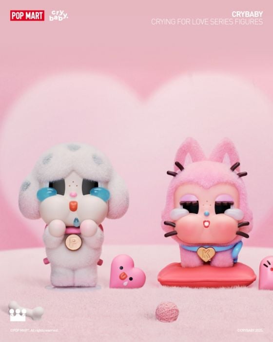 Pop Mart 泡泡瑪特盲盒手辦 - Crybaby 愛神的眼淚系列