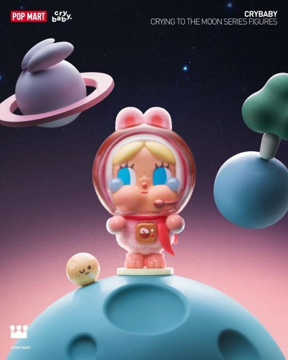 Pop Mart 泡泡瑪特盲盒手辦 - Crybaby 出走的月亮系列