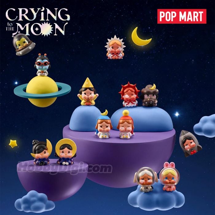 Pop Mart 泡泡瑪特盲盒手辦 - Crybaby 出走的月亮坐坐系列