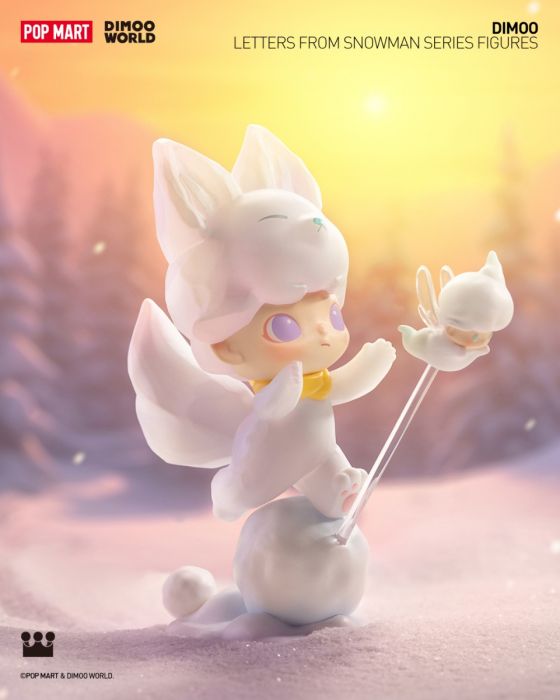 Pop Mart 泡泡瑪特盲盒手辦 -  Dimoo 雪人的來信系列