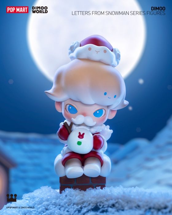 Pop Mart 泡泡瑪特盲盒手辦 -  Dimoo 雪人的來信系列