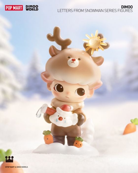 Pop Mart 泡泡瑪特盲盒手辦 -  Dimoo 雪人的來信系列