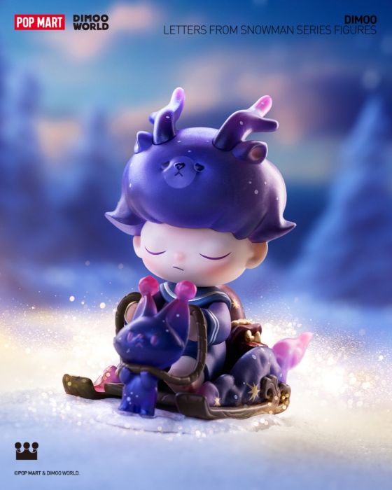 Pop Mart 泡泡瑪特盲盒手辦 -  Dimoo 雪人的來信系列