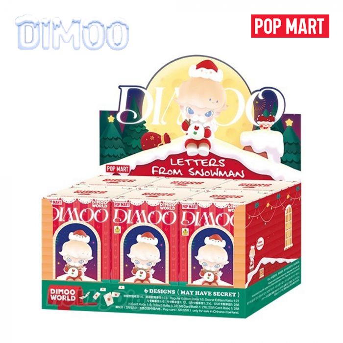 Pop Mart 泡泡瑪特盲盒手辦 -  Dimoo 雪人的來信系列