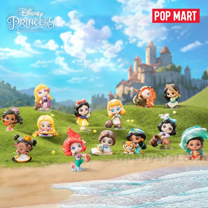 Pop Mart 泡泡瑪特盲盒手辦 - 迪士尼公主小時候系列