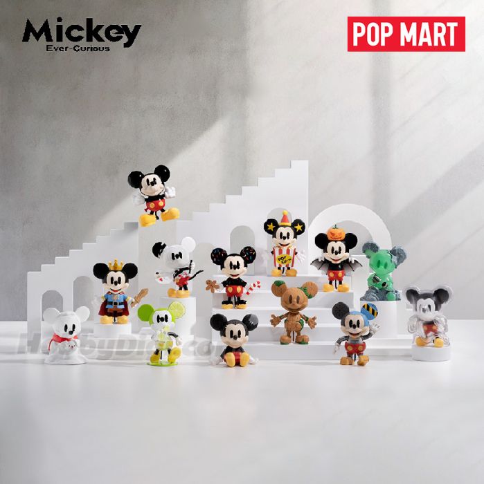 Pop Mart 泡泡瑪特盲盒手辦 - Disney 迪士尼100周年米奇好奇無界系列