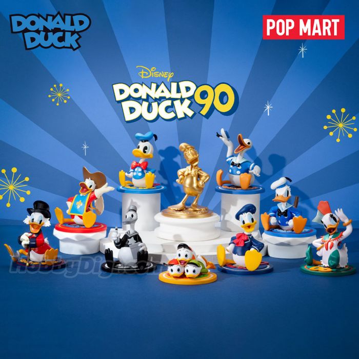 Pop Mart 泡泡瑪特盲盒手辦 - 迪士尼 唐老鴨90周年系列