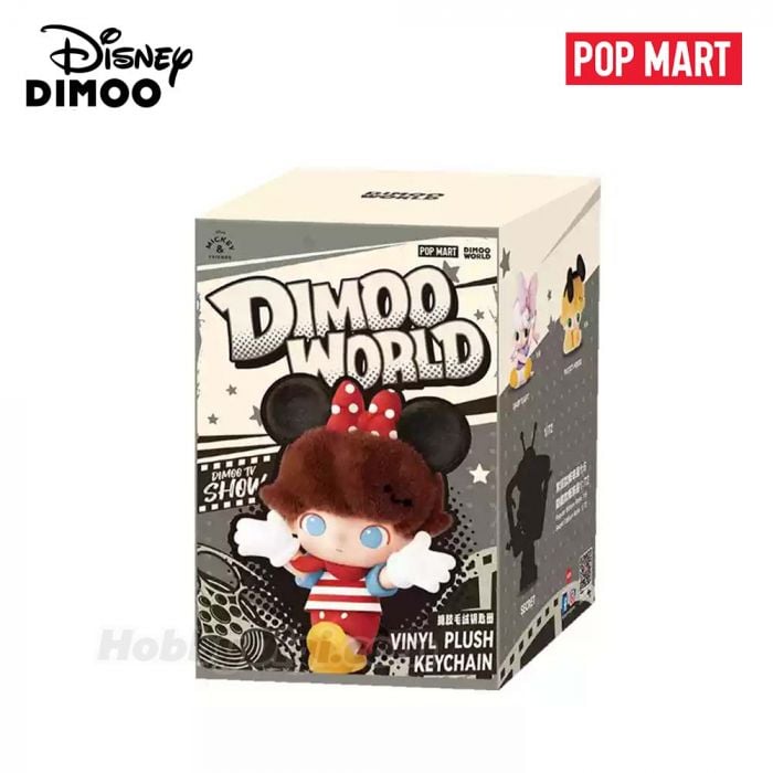 Pop Mart 泡泡瑪特盲盒搪膠毛絨掛件 - 迪士尼 X DIMOO 聯名系列