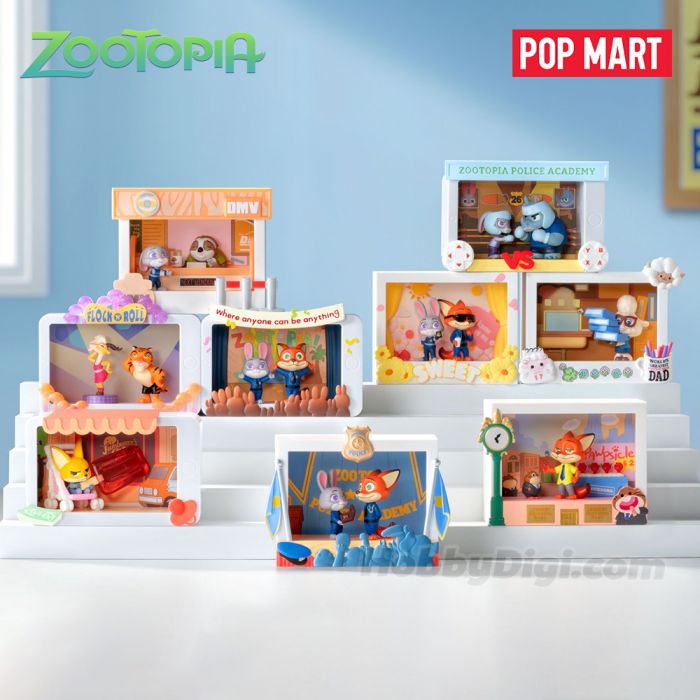 Pop Mart 泡泡瑪特盲盒手辦 - 迪士尼 優獸大都會高光瞬間系列