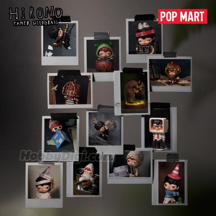 Pop Mart 泡泡瑪特盲盒手辦 - Hirono 小野溫室芒草系列