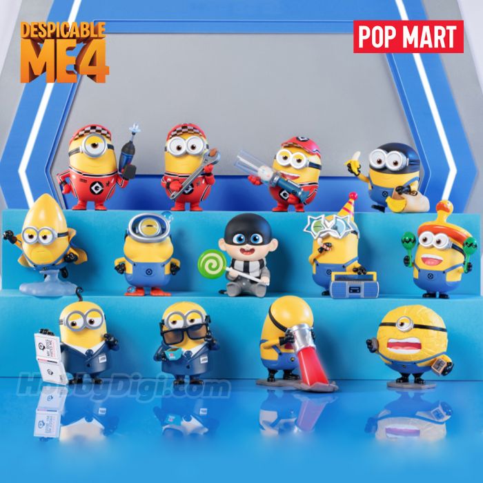 Pop Mart 泡泡瑪特盲盒手辦 - Illumination's 壞蛋獎門人4 Minions 系列