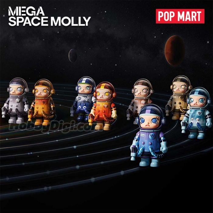 Pop Mart 泡泡瑪特 Mega 珍藏系列 - 400% Maga Space Molly 星球系列