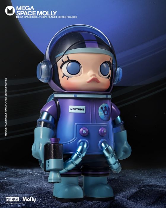 Pop Mart 泡泡瑪特 Mega 珍藏系列 - 400% Maga Space Molly 星球系列