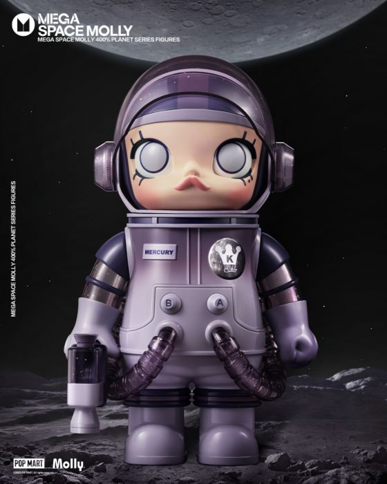 Pop Mart 泡泡瑪特 Mega 珍藏系列 - 400% Maga Space Molly 星球系列
