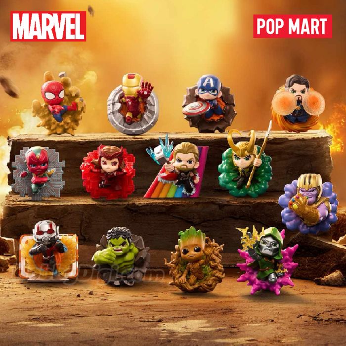 Pop Mart 泡泡瑪特盲盒手辦 - Marvel 穿越無限系列