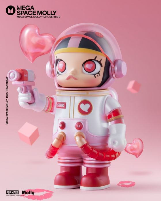 Pop Mart 泡泡瑪特盲盒手辦 - MEGA SPACE MOLLY 100% 周年系列 2-A