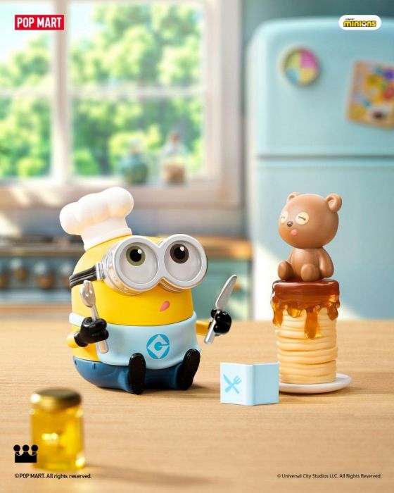 Pop Mart 泡泡瑪特盲盒手辦 - Minions 迷你兵 睡前故事Bob和Time系列