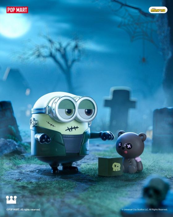 Pop Mart 泡泡瑪特盲盒手辦 - Minions 迷你兵 睡前故事Bob和Time系列