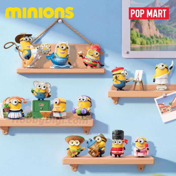 Pop Mart 泡泡瑪特盲盒手辦 - 迷你兵 世界之旅系列