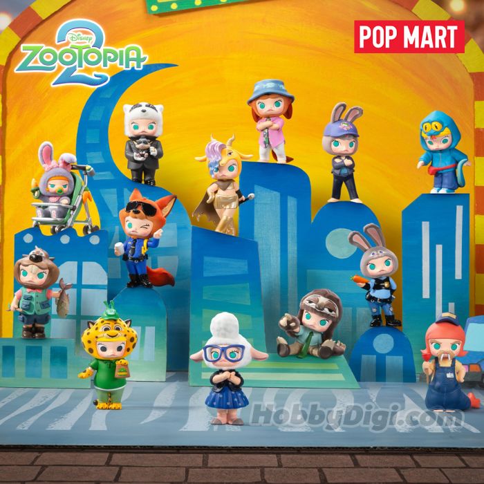 Pop Mart 泡泡瑪特盲盒手辦 - MOLLY × 迪士尼 優獸大都會聯名系列