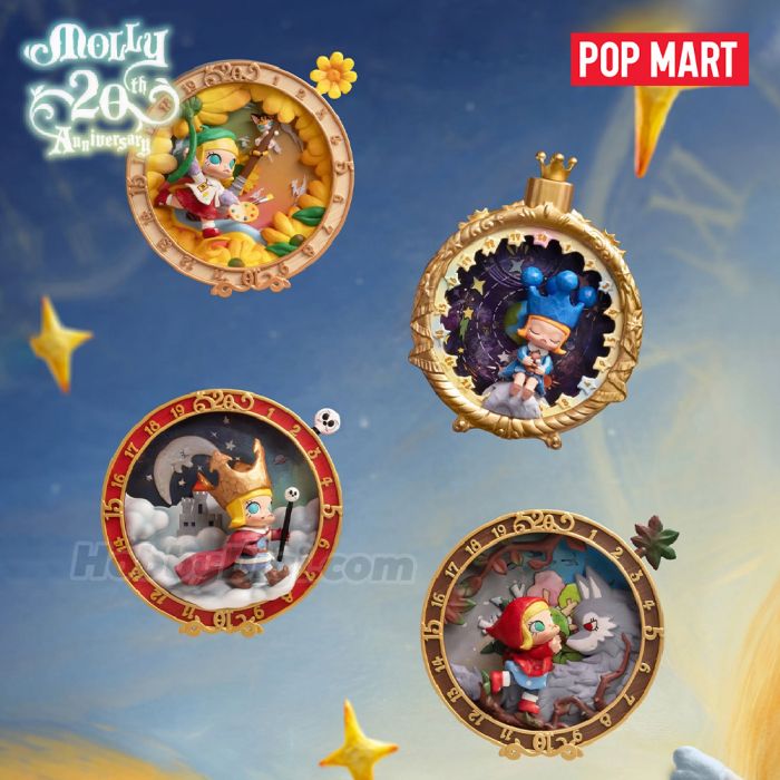 Pop Mart 泡泡瑪特盲盒手辦 - Molly 時光輪轉二十週年系列