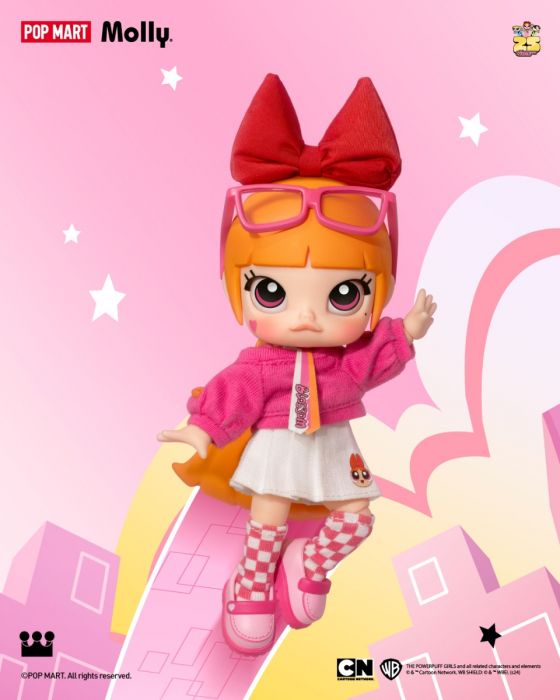 Pop Mart 泡泡瑪特盲盒可動人偶 - MOLLY x 飛天小女警系列