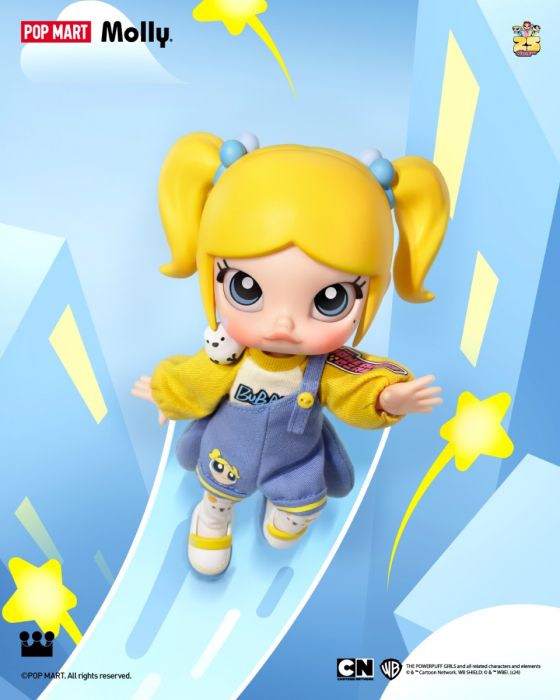 Pop Mart 泡泡瑪特盲盒可動人偶 - MOLLY x 飛天小女警系列