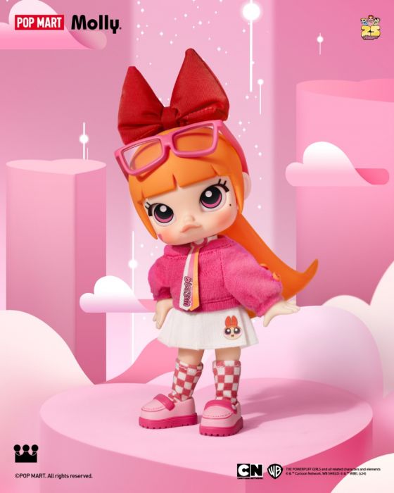 Pop Mart 泡泡瑪特盲盒可動人偶 - MOLLY x 飛天小女警系列