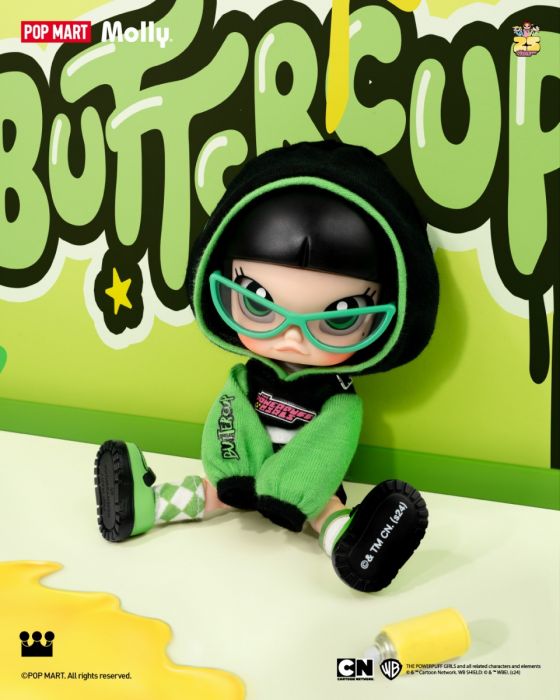 Pop Mart 泡泡瑪特盲盒可動人偶 - MOLLY x 飛天小女警系列