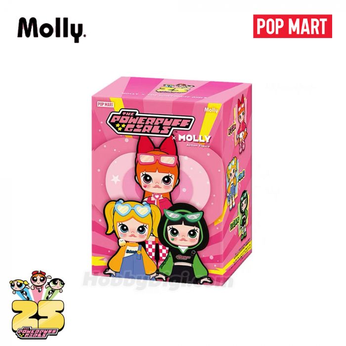 Pop Mart 泡泡瑪特盲盒可動人偶 - MOLLY x 飛天小女警系列