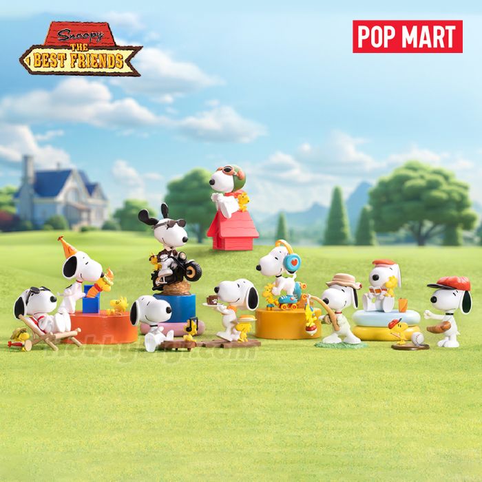 Pop Mart 泡泡瑪特盲盒手辦 - 花生漫畫 史努比最佳損友系列