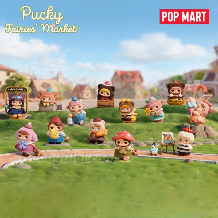 Pop Mart 泡泡瑪特盲盒手辦 - Pucky 精靈市集系列