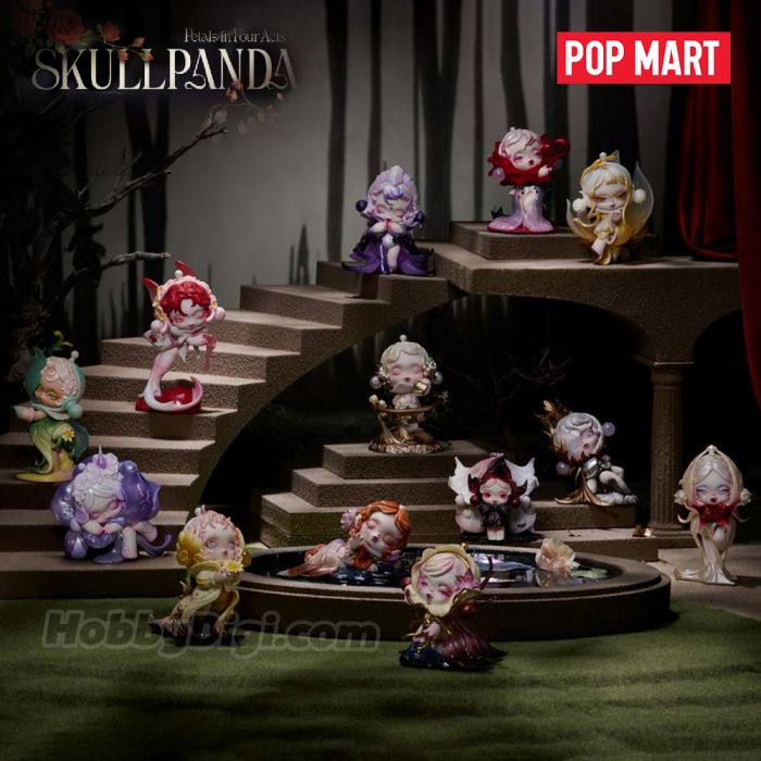 Pop Mart 泡泡瑪特盲盒手辦 - Skullpanda 花的四幕戲系列