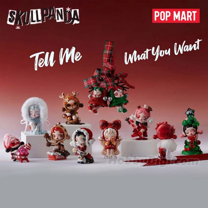Pop Mart 泡泡瑪特盲盒手辦 - SKULLPANDA許願時間到系列