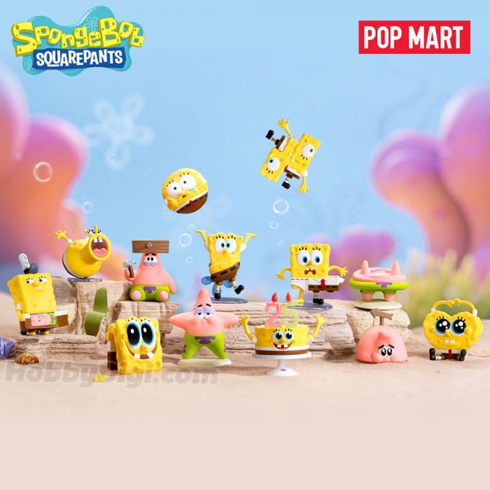 Pop Mart 泡泡瑪特盲盒手辦 - 海綿寶寶日常怪癖系列