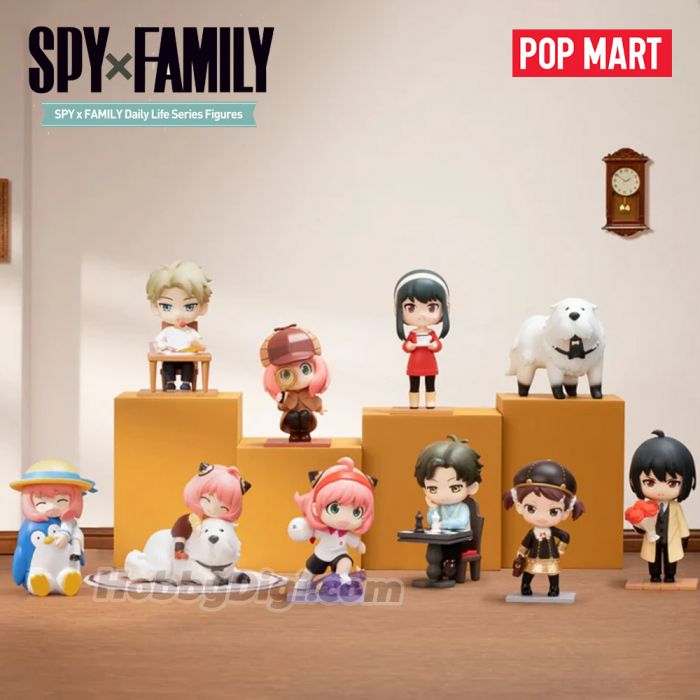 Pop Mart 泡泡瑪特盲盒手辦 - SPY×FAMILY 間諜家家酒 日常系列