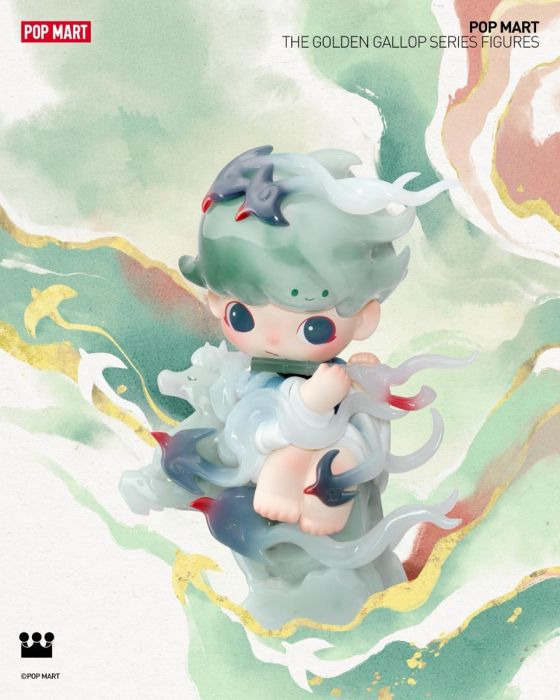 Pop Mart 泡泡瑪特盲盒手辦 - 點金奔騰系列