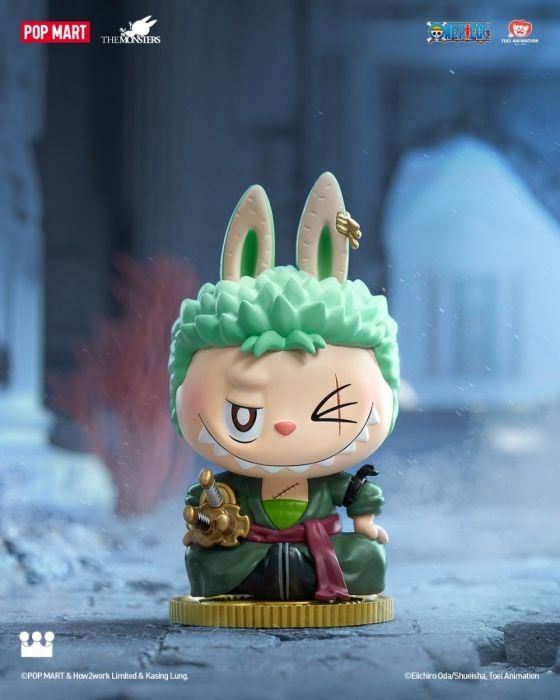 Pop Mart 泡泡瑪特盲盒手辦 - The Monster Labubu X 海賊王系列