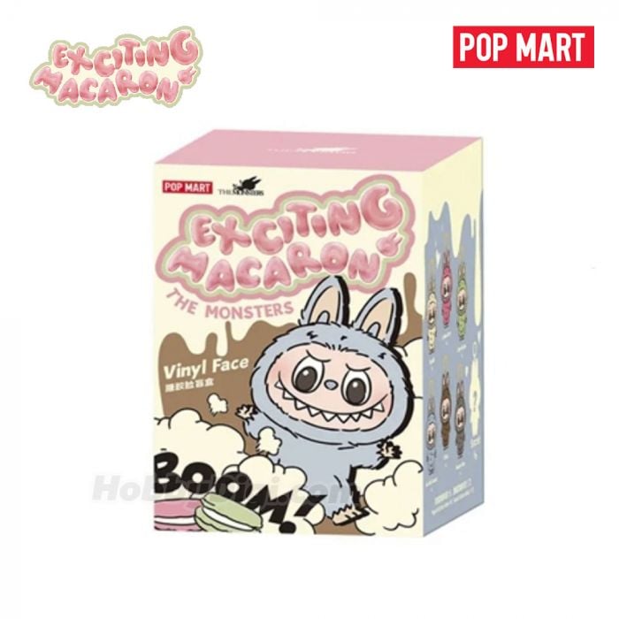 Pop Mart 泡泡瑪特盲盒搪膠毛絨掛件 - The Monsters Labubu 心動馬卡龍系列