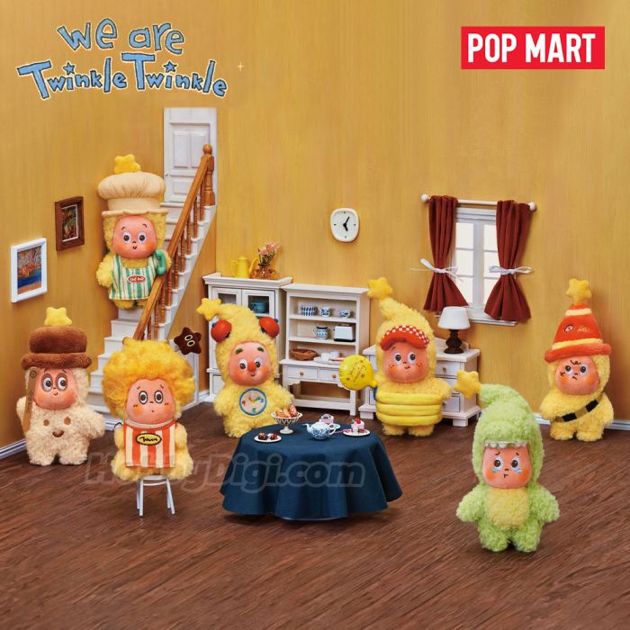 Pop Mart 泡泡瑪特盲盒毛絨掛件 - Twinkle Twinkle 123! 星星人系列