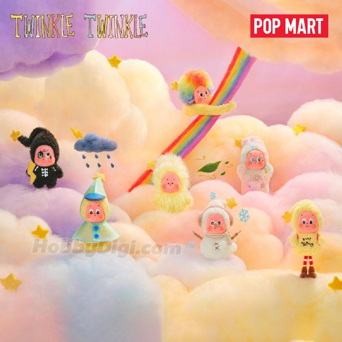 Pop Mart 泡泡瑪特盲盒毛絨掛件 - Twinkle Twinkle 好夢氣象局系列