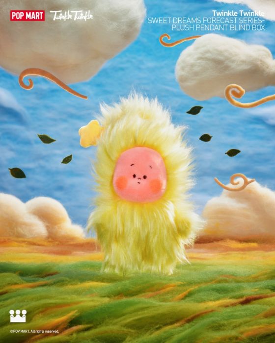 Pop Mart 泡泡瑪特盲盒毛絨掛件 - Twinkle Twinkle 好夢氣象局系列